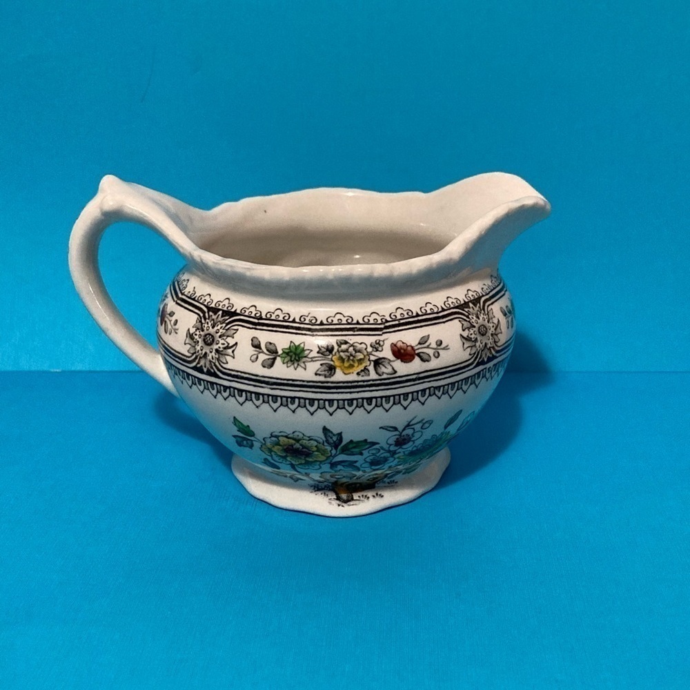Antique Dorsey Pattern Creamer Made in England by Woods and Sons.